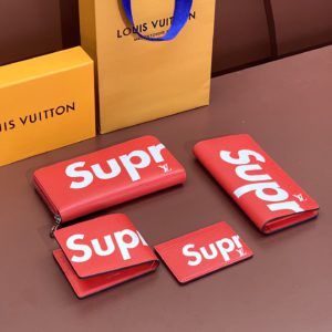 [LOUIS VUITTON x supreme] 루이비통 x 슈프림 지퍼지갑M67548 장지갑M67541 반지갑M67542 카드지갑M67543